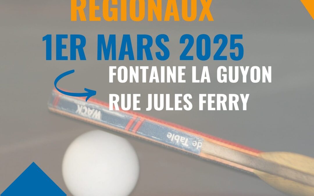 Titres Régionaux Vétérans 2025