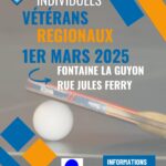 Titres Régionaux Vétérans 2025