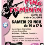 PING au Féminin