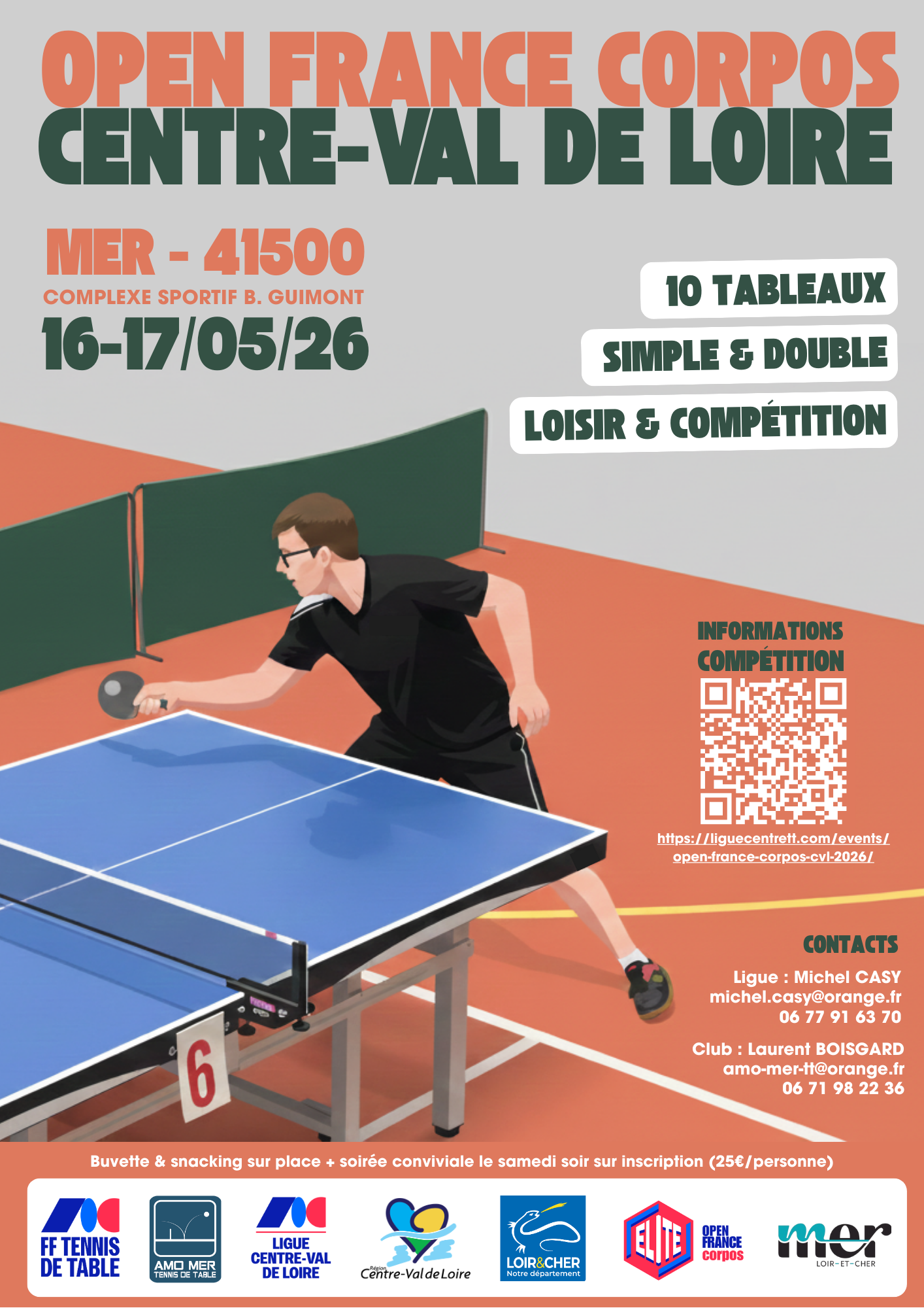 Open France Corpos Centre-Val de Loire 2026