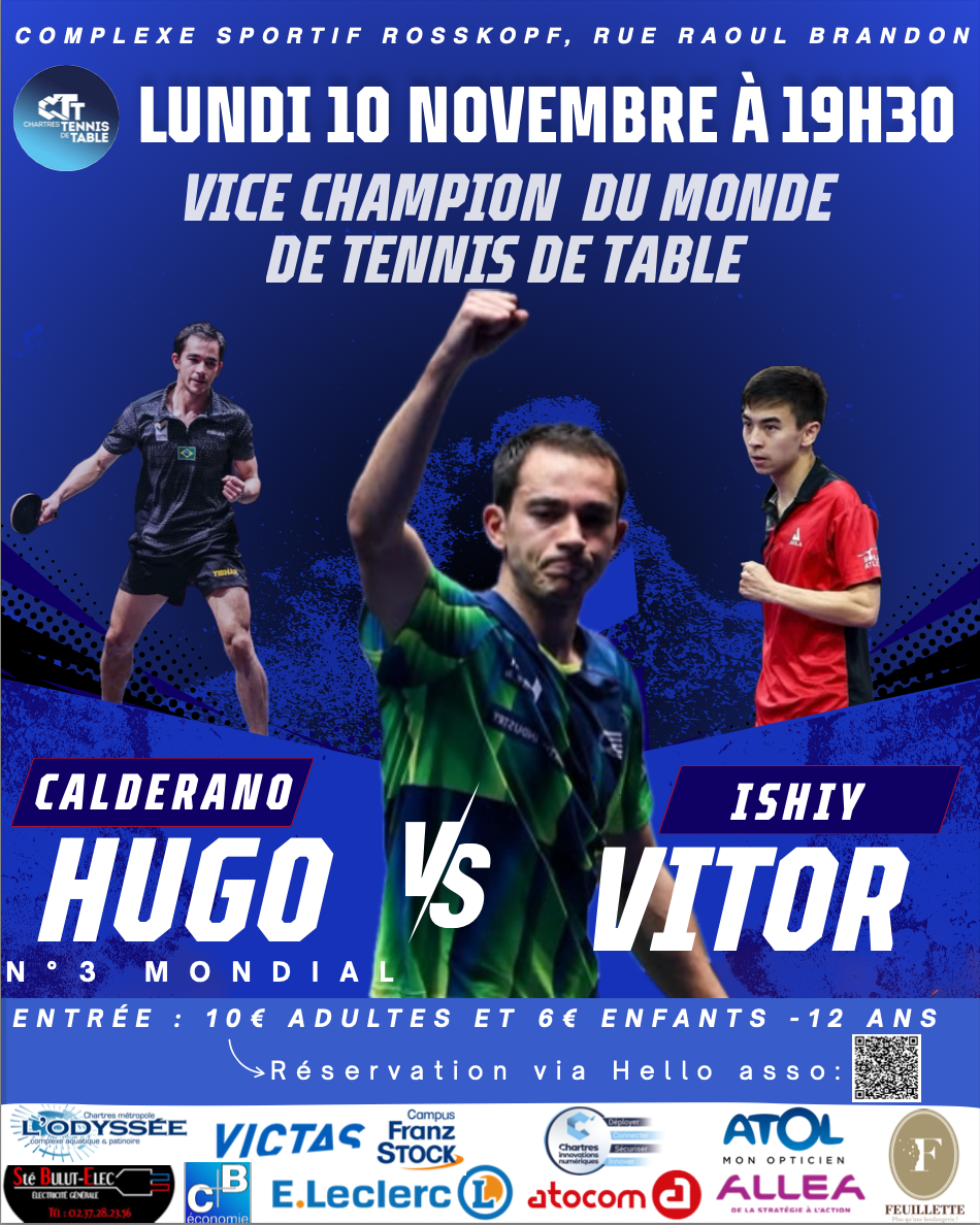 Hugo Calderano vs Vitor Ishy match