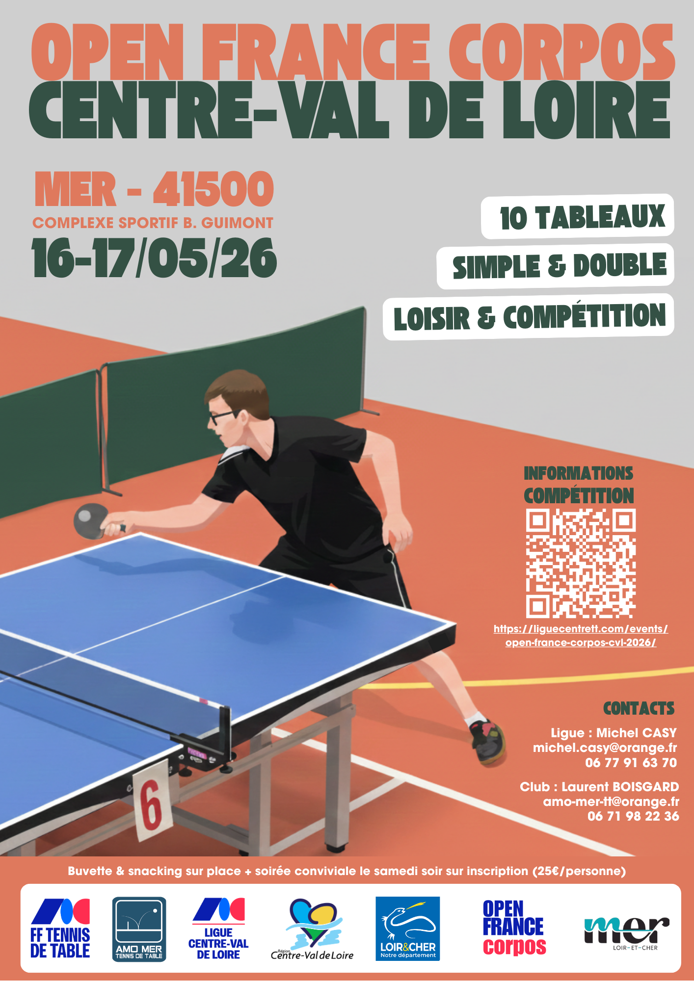 Open France Corpos Centre-Val de Loire 2026