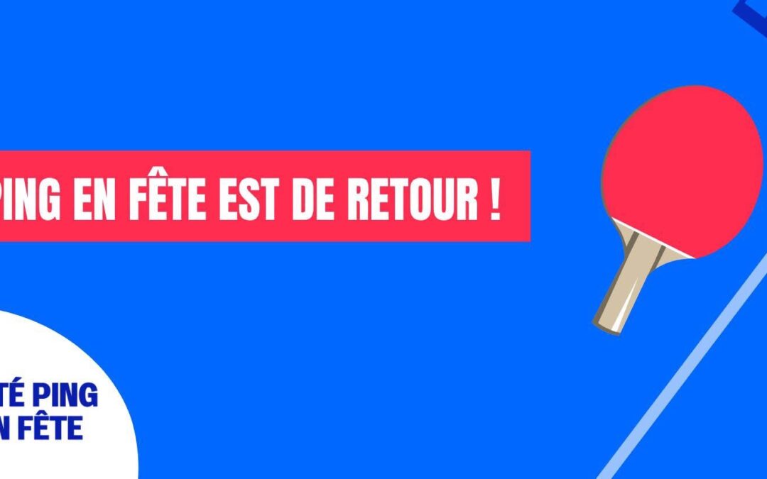 Été ping en fête 2026
