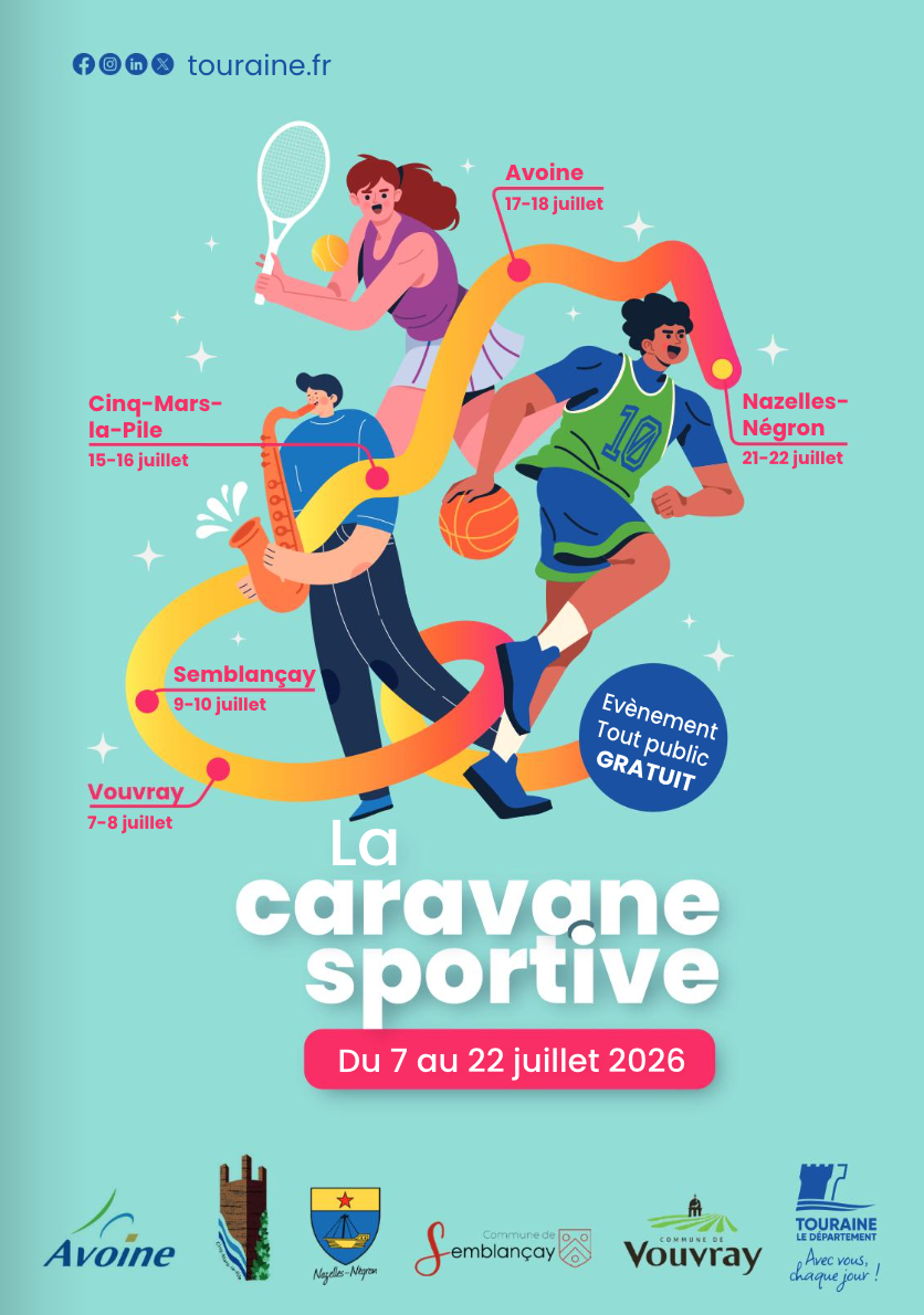 La caravane sportive du 37 - 2026