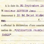 100 ans de la FFTT